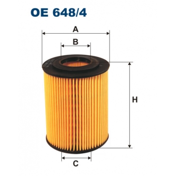 Filtron OE 648/4 - olejovy filtr