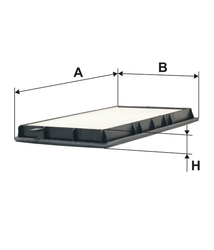 Filtron K 1015 - kabinovy filtr