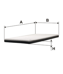 Filtron K 1023 - kabinovy filtr