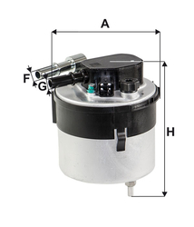 Filtron PP 838/8 - palivový filtr